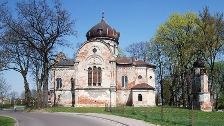 Cerkiew św. Dymitra, Stary Dzików, autor: Henryk Bielamowicz, CC BY-SA 4.0, Wikimedia Commons