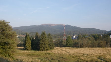 Panorama - Ustrzyki Górne, fot. GRAD, CC BY-SA 3.0, Wikimedia Commons