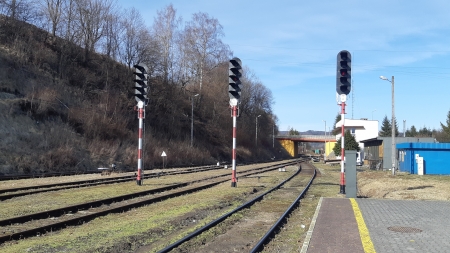 Stacja kolejowa Zagórz, fot. Anita Drąg-Rutkowska, Podkarpacka Komisja Filmowa