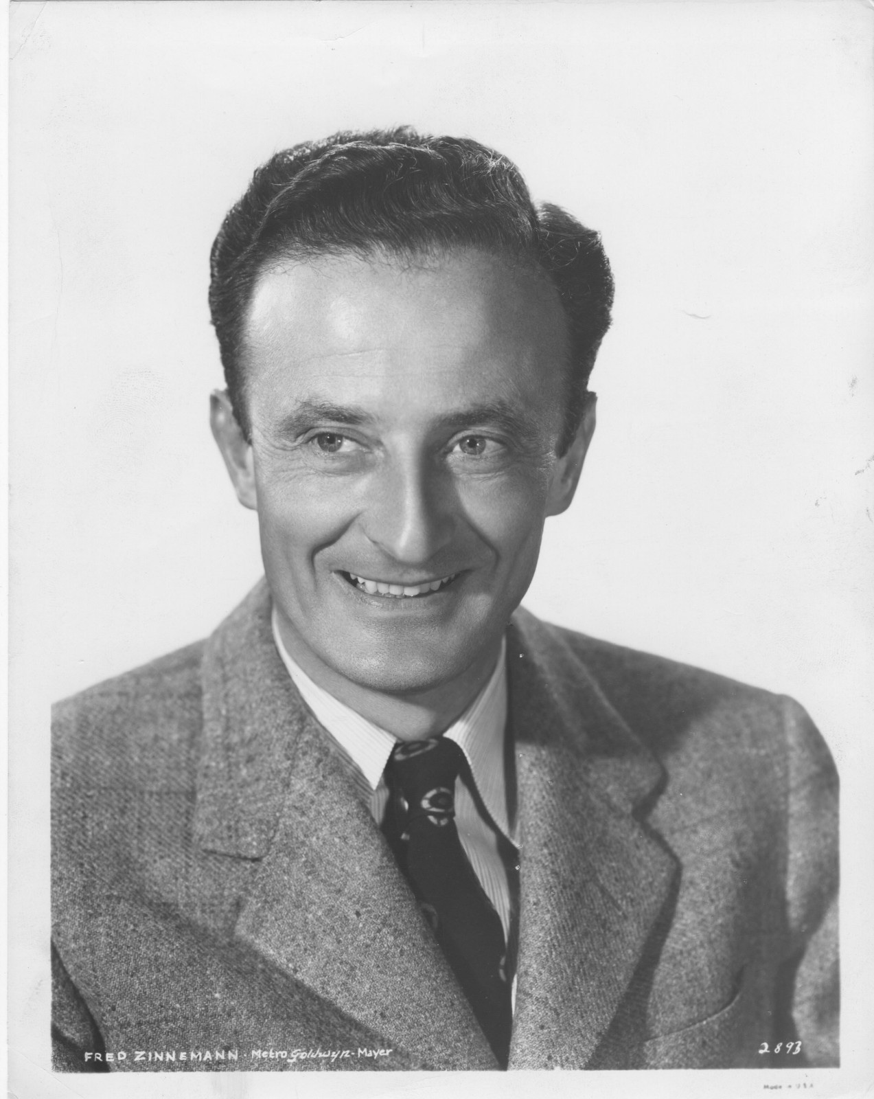 Fred Zinnemann – portret z lat 40. XX w., domena publiczna, Wikimedia Commons